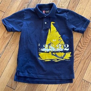 Chaps Sailboat Polo Shirt, Youth Size 7